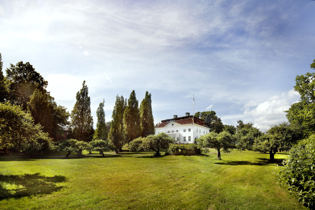 Vy från park