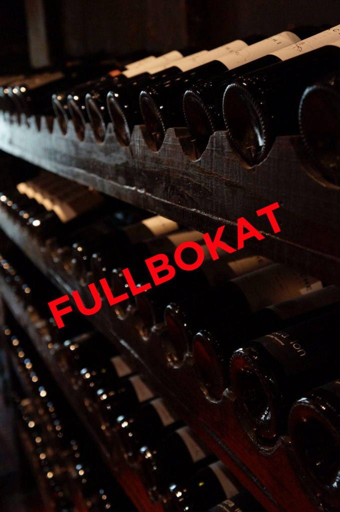 Fullbokad vinprovning