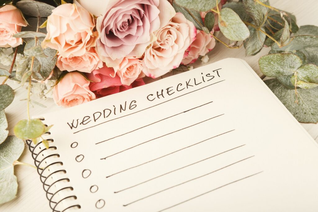 Checklista för bröllop